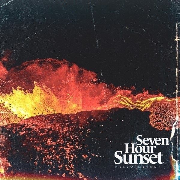 Album cover that appears to be an old picture of lava coming out of a volcano.